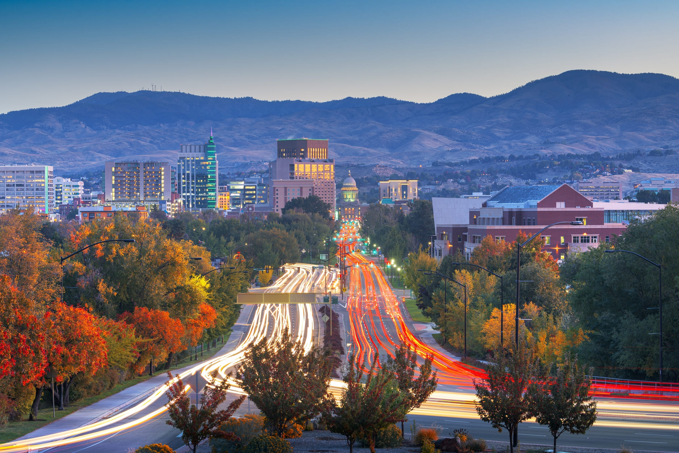 A photo of Boise Idaho