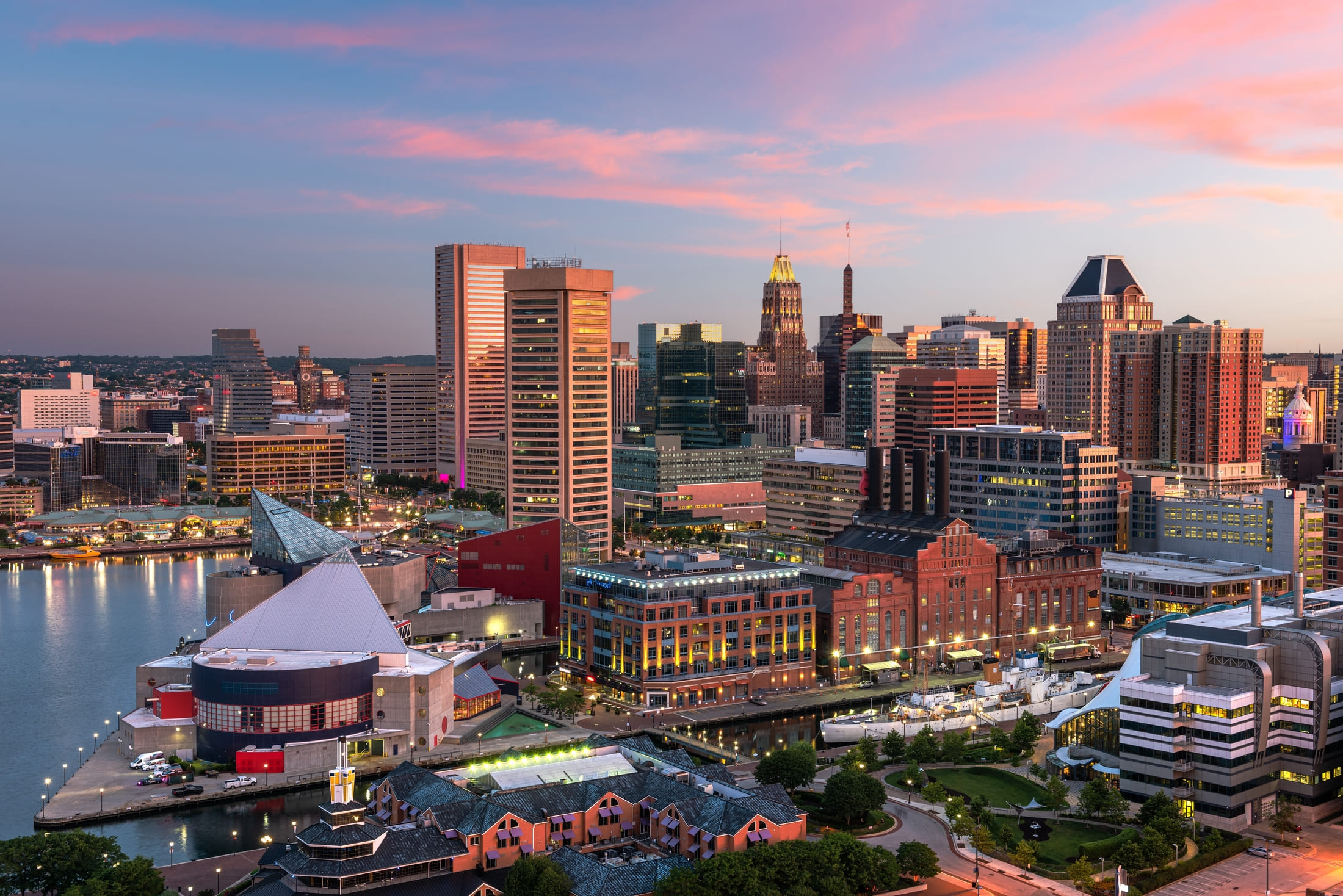 A photo of Baltimore, Maryland